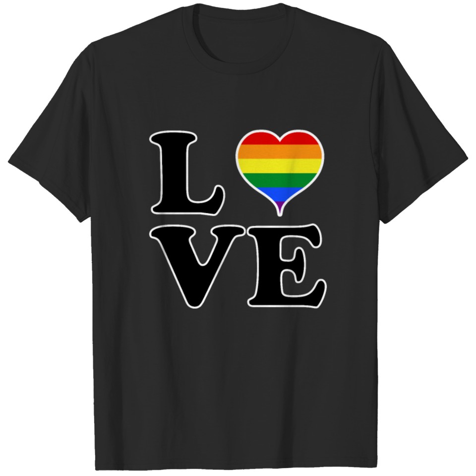 Love Lgbt Gay Pride T-Shirt