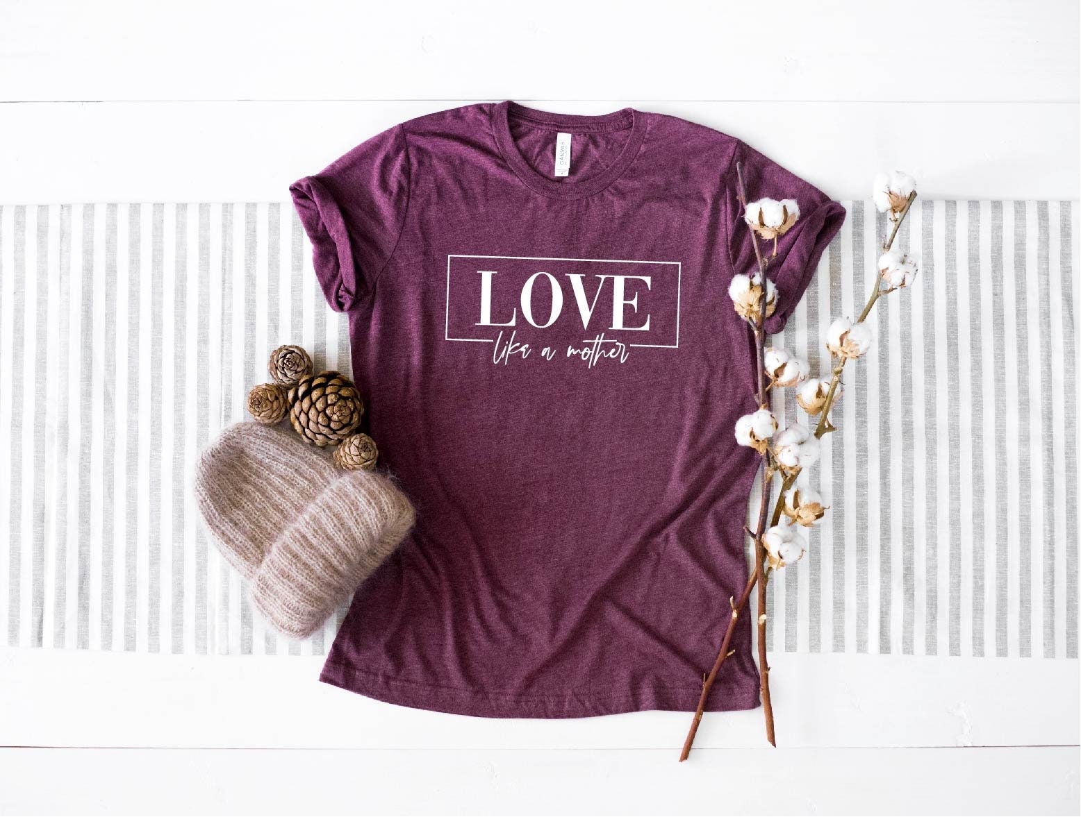Love Like A Mother Shirt, Mom Shirt, Mama T- Shirt, Premium Shirt