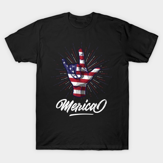 Love Merica Patriotic Independence Day Shirt 4Th Of July T-Shirt July 4Th Tshirt, July 4Th Tee, Independence Premium Shirt