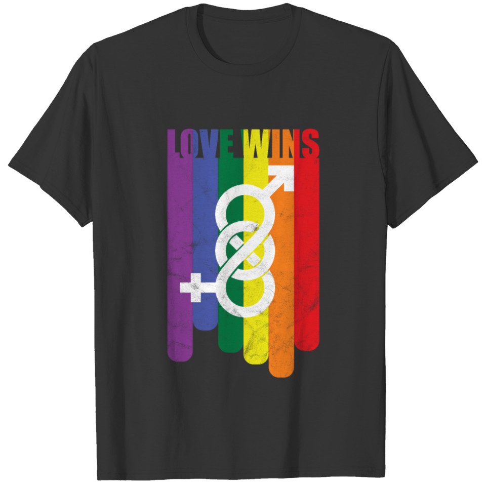 Love Wins Lgbt Gay Pride T Shirts