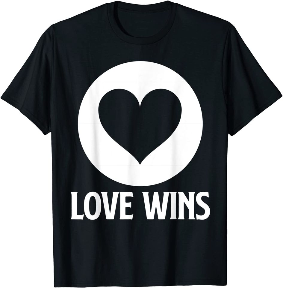 Love Wins Lgbt Love Rainbow T-Shirt
