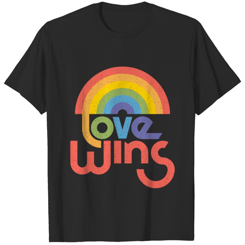 Love Wins Lgbt Pride Gift For Friend T-Shirt