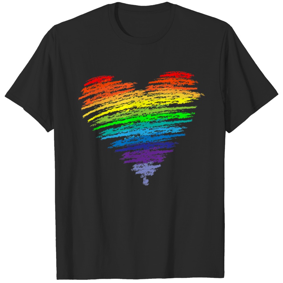 Love Wins Lgbt Supporter Love Rainbow Gay Pride T-Shirt