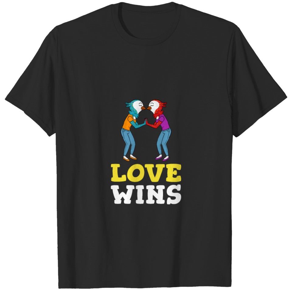 Love Wins Lgbt T-Shirt T-Shirt