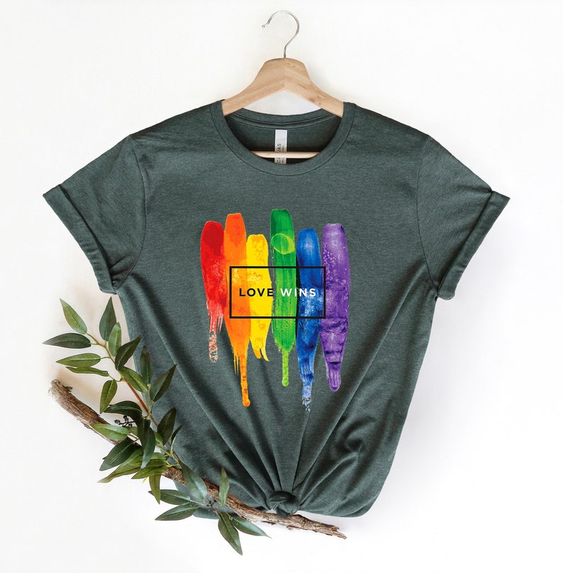 Love Wins Shirt, LGBTQ+ Shirt, Love is Love Shirt,pride rainbow shirt, LGBT Shirt, Pride Shirt,Western Pride Shirt, Equality Shirt