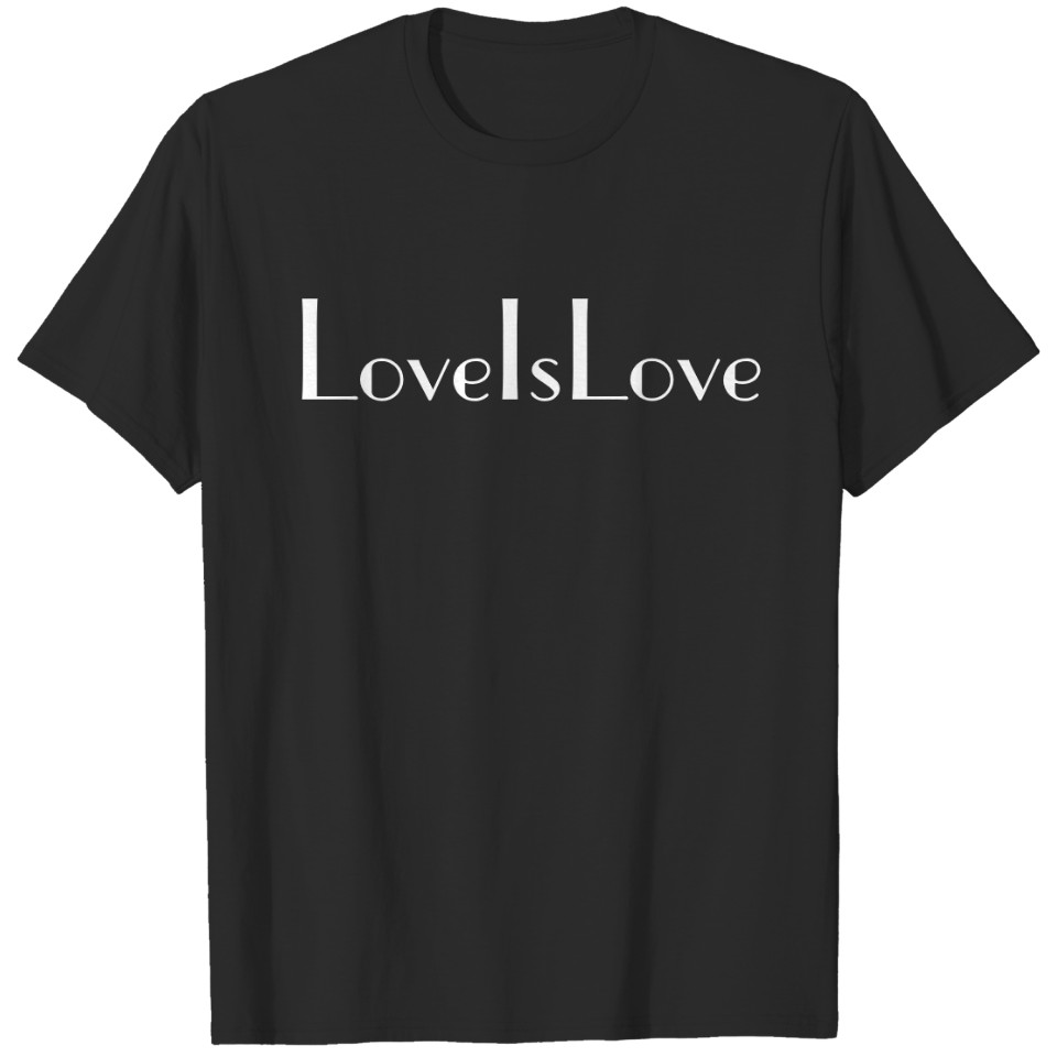 Loveislove Support Lgbt T-Shirt