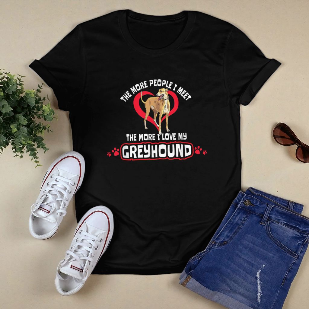 Loving Greyhound Puppies Over People Canines Rock Shirt, Premium Shirt, Rock Shirt