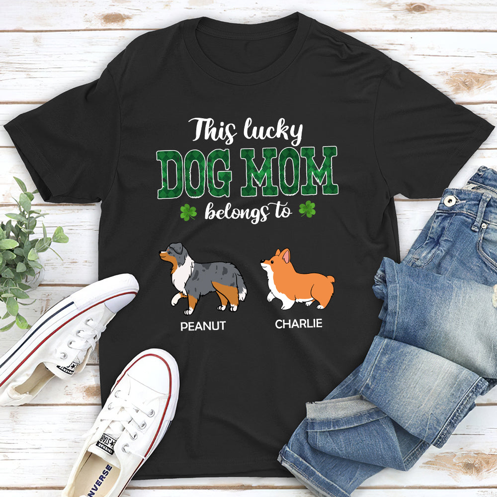 Lucky Dog Mom T-Shirts
