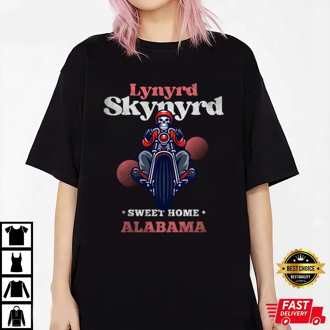 Lynyrd Skynyrd Sweet Home Alabama Fanart Design T-Shirt, Premium Shirt