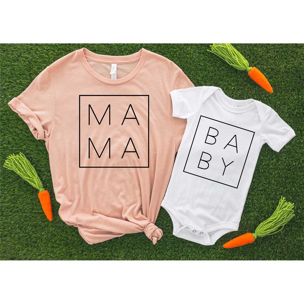 Ma Ma And Baby Shirt, Mom Shirt, Mama Shirt, Mother's Day Shirt, Shirt For Mom
