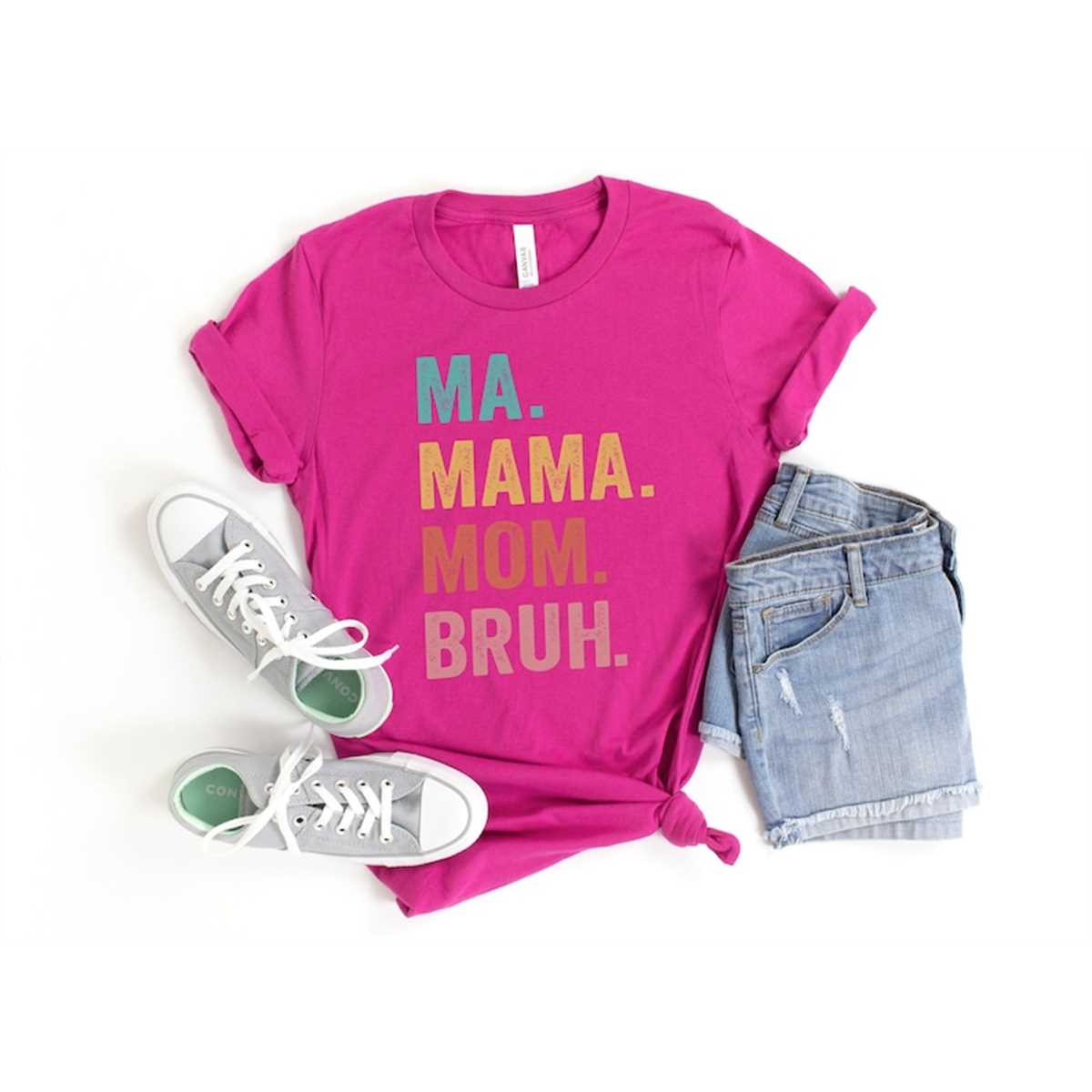 Ma Mama Mom Bruh T-Shirt, Mom Shirt, Mama Shirt, Premium Shirt 23