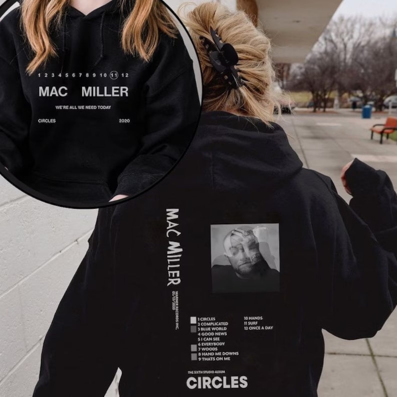 Mac Miller Hoodie, Mac M Swimming Hoodie