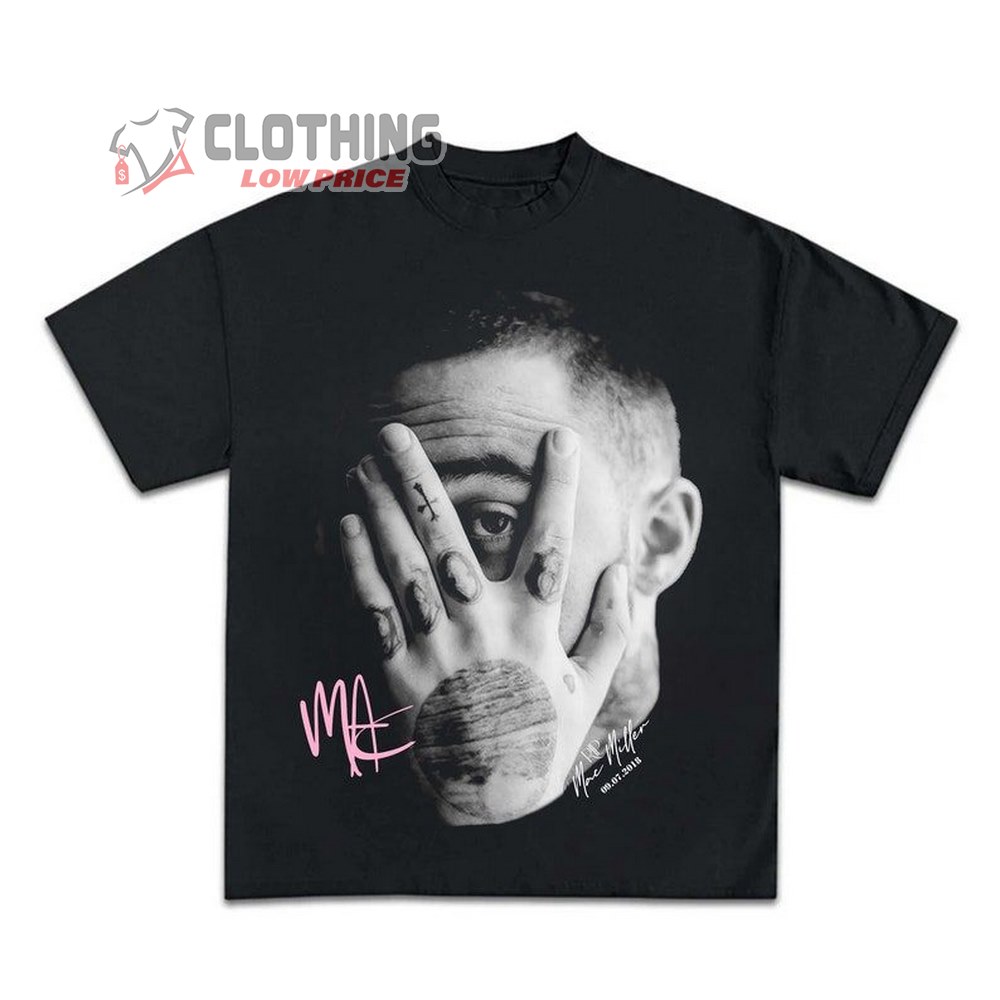 Mac Miller T-Shirt, Mac Miller Rap Shirt, Malcolm Mccormick Pittsburgh Concert, Mac Miller Fan Gift, Premium Shirt