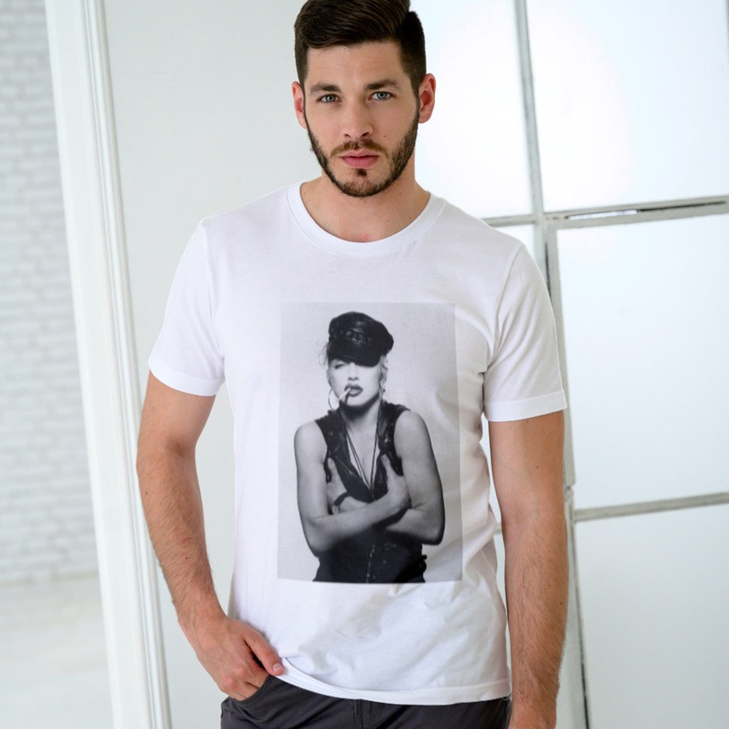 Madonna Shirt Music Madonna Retro Vintage T-Shirt Hung Up