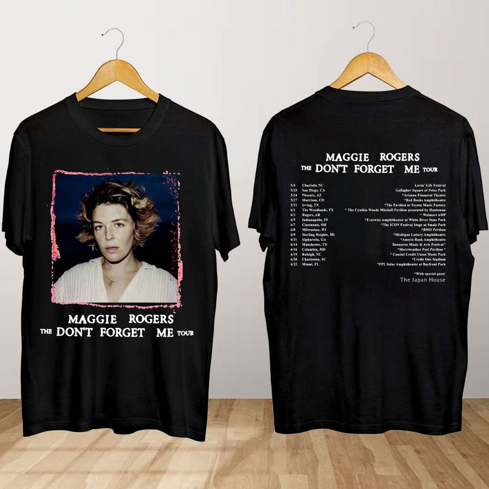 Maggie Rogers The Dont Forget Me Tour 2024 Shirt