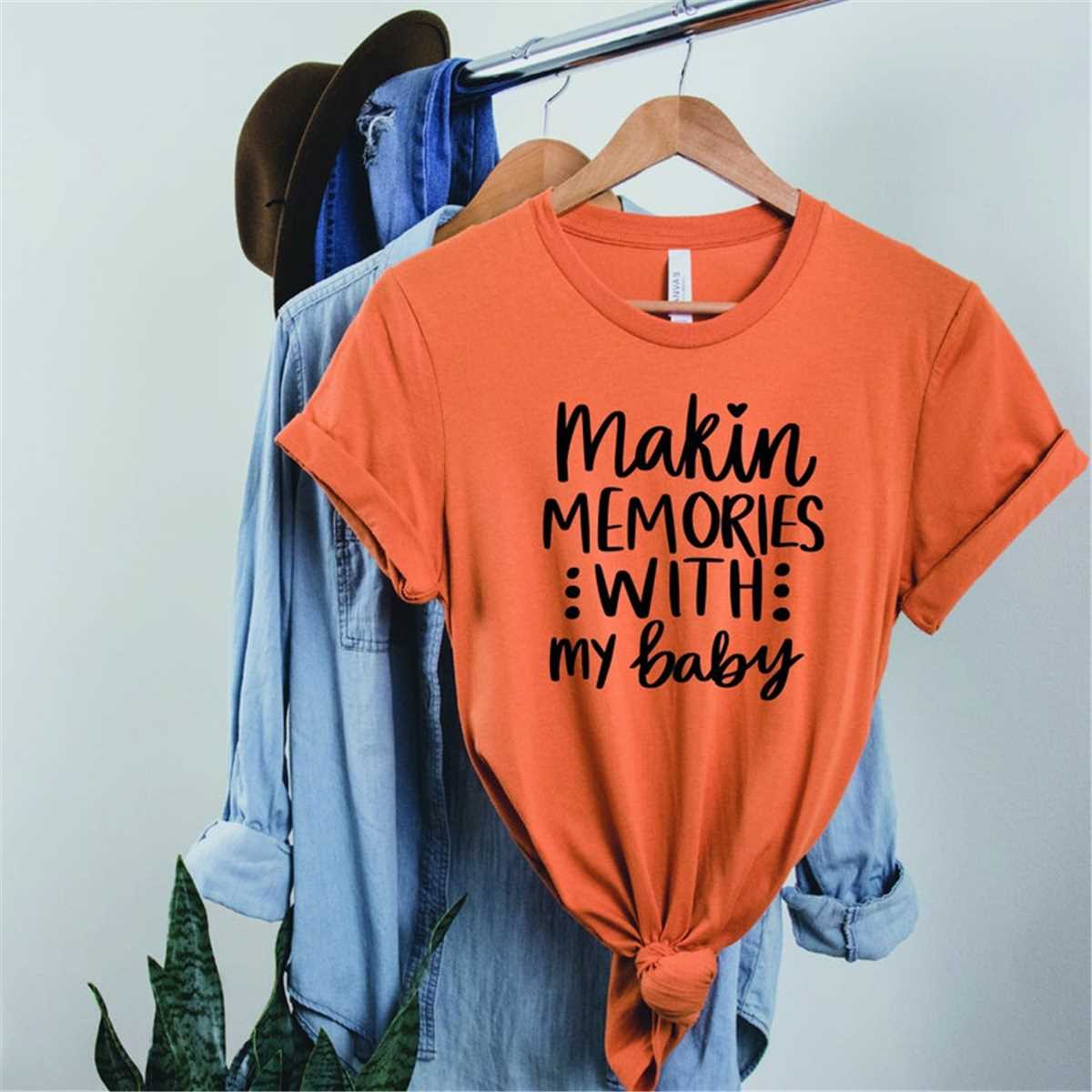 Making Memories With My Baby T-Shirt, Mom Shirt, Mama T- Shirt, Premium Shirt