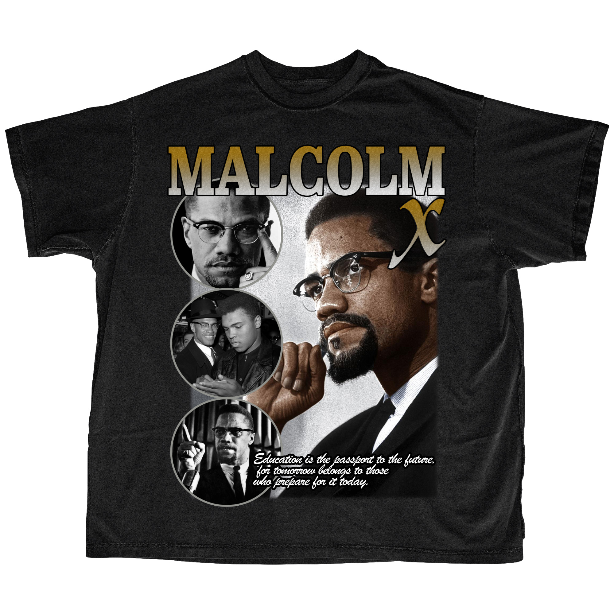 Malcolm X Shirt, Fan Shirt, Classic Style Shirt