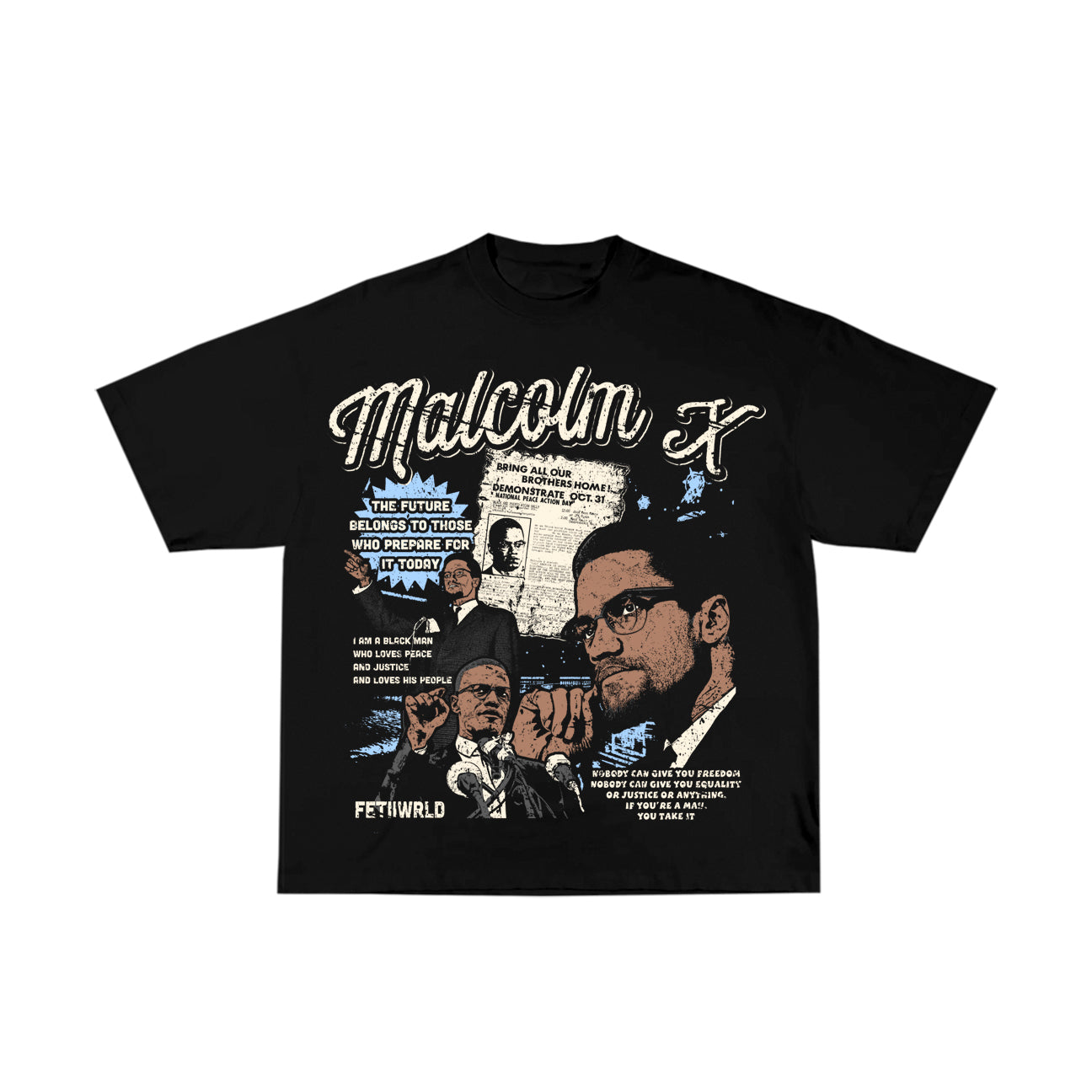 Malcom X Legend Shirt, Fan Shirt, Classic Style Shirt