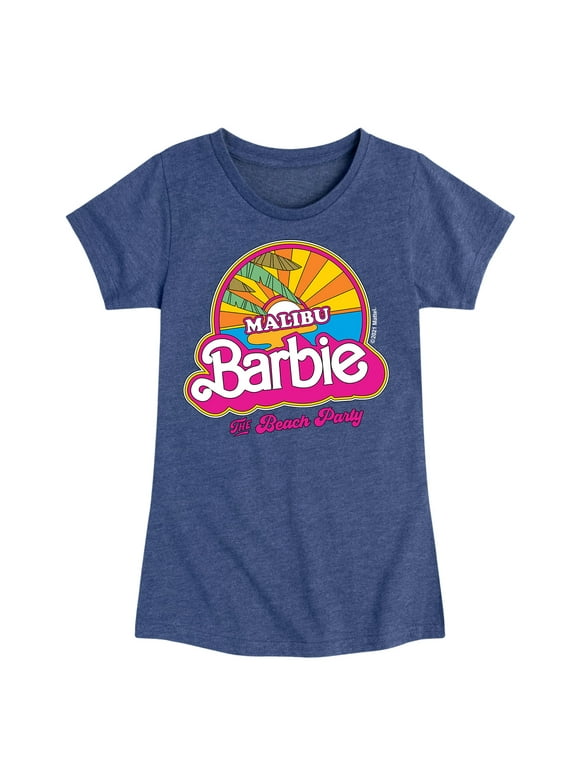 Malibu Barbie - Toddler And Youth Girls Short Sleeve Graphic T-Shirt
