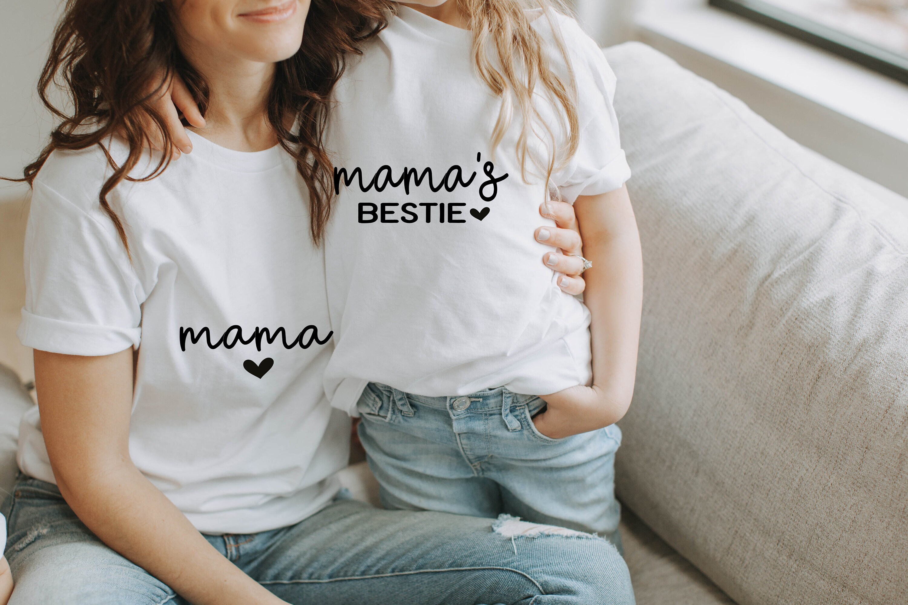 Mama And Mama'S Bestie Shirts, Mom Shirt, Mama Shirt, Premium Shirt