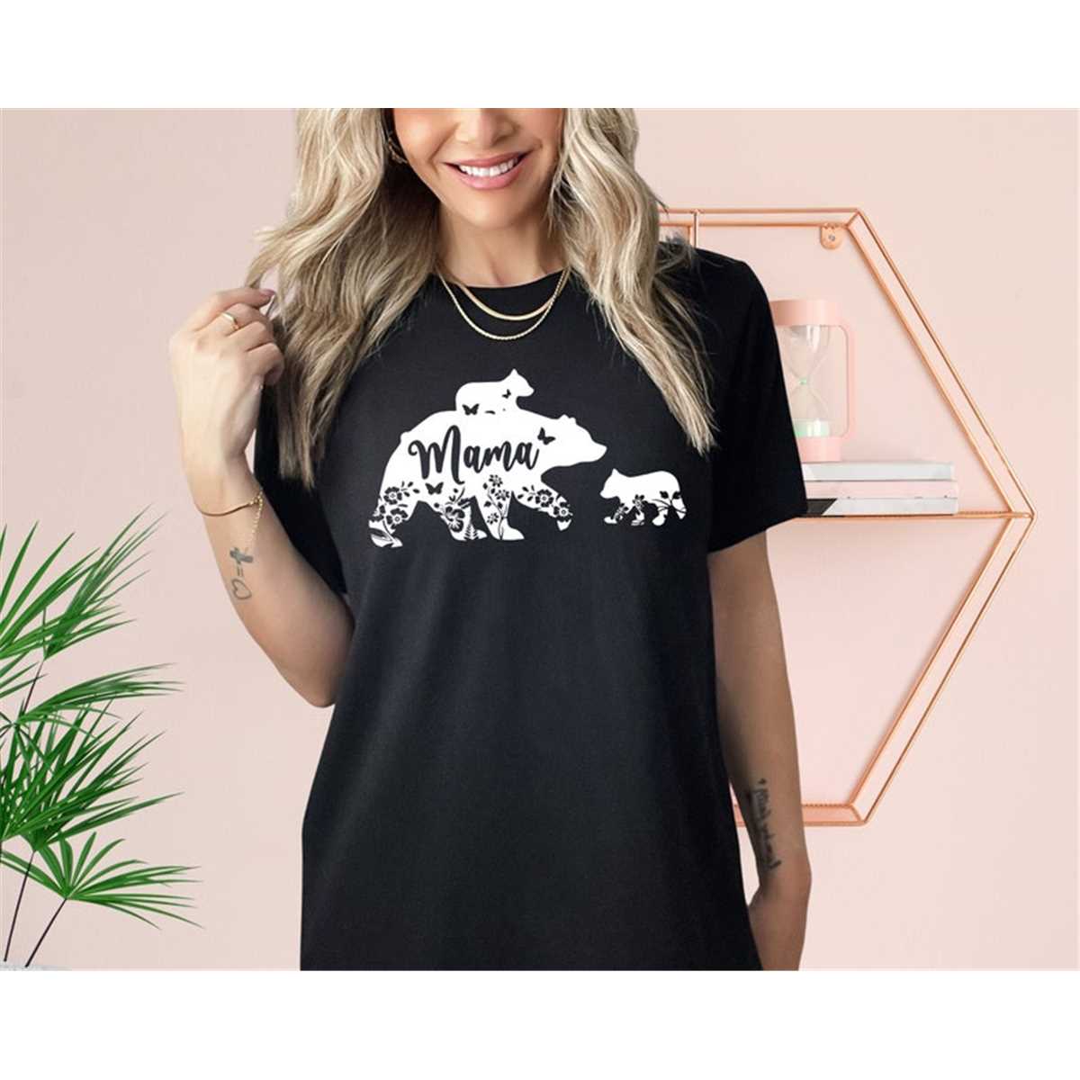 Mama Bear T-Shirt, Mom Shirt, Mama Shirt, Premium Shirt 15