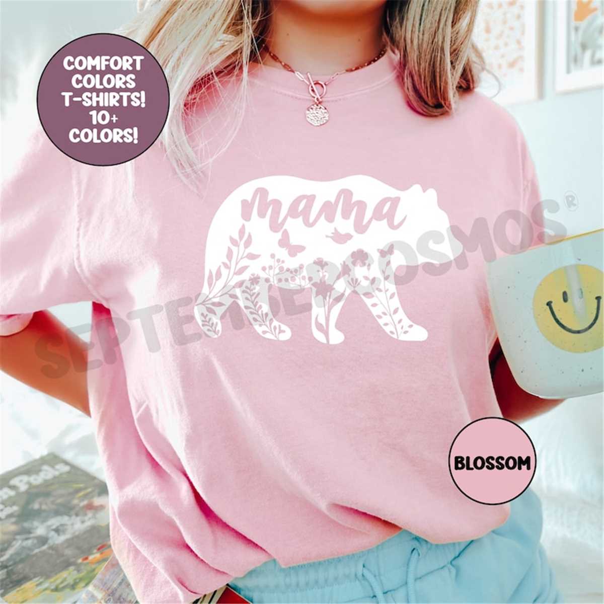 Mama Bear T-Shirt, Mom Shirt, Mama Shirt, Premium Shirt 22
