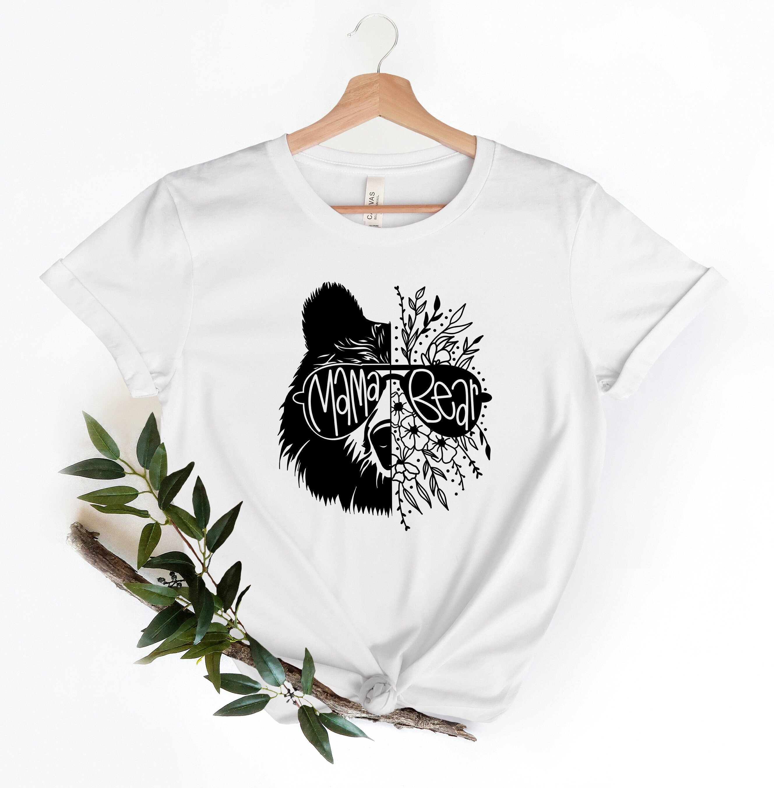Mama Bear T-Shirt, Mom Shirt, Mama Shirt, Premium Shirt 23