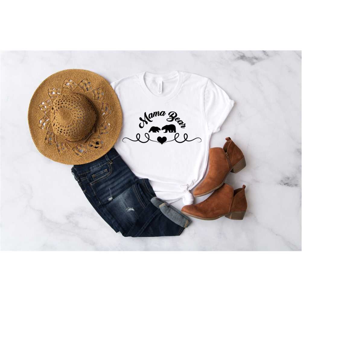 Mama Bear T-Shirt, Mom Shirt, Mama Shirt, Premium Shirt 9