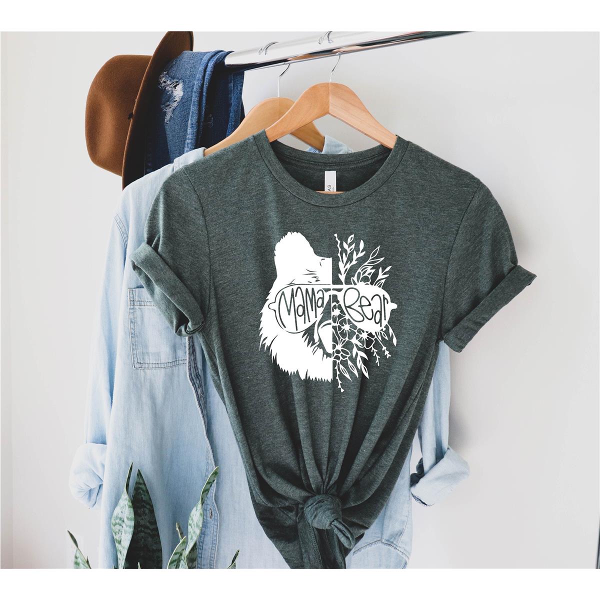 Mama Bear T-Shirt, Mom Shirt, Mama Shirt, Shirt For Mom