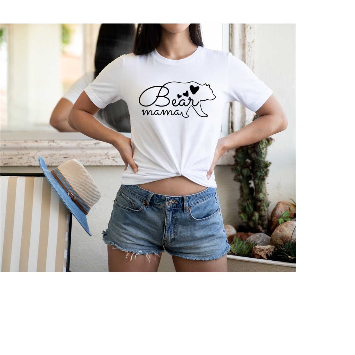 Mama Bear Tee Shirt, Mom Shirt, Mama T- Shirt, Premium Shirt