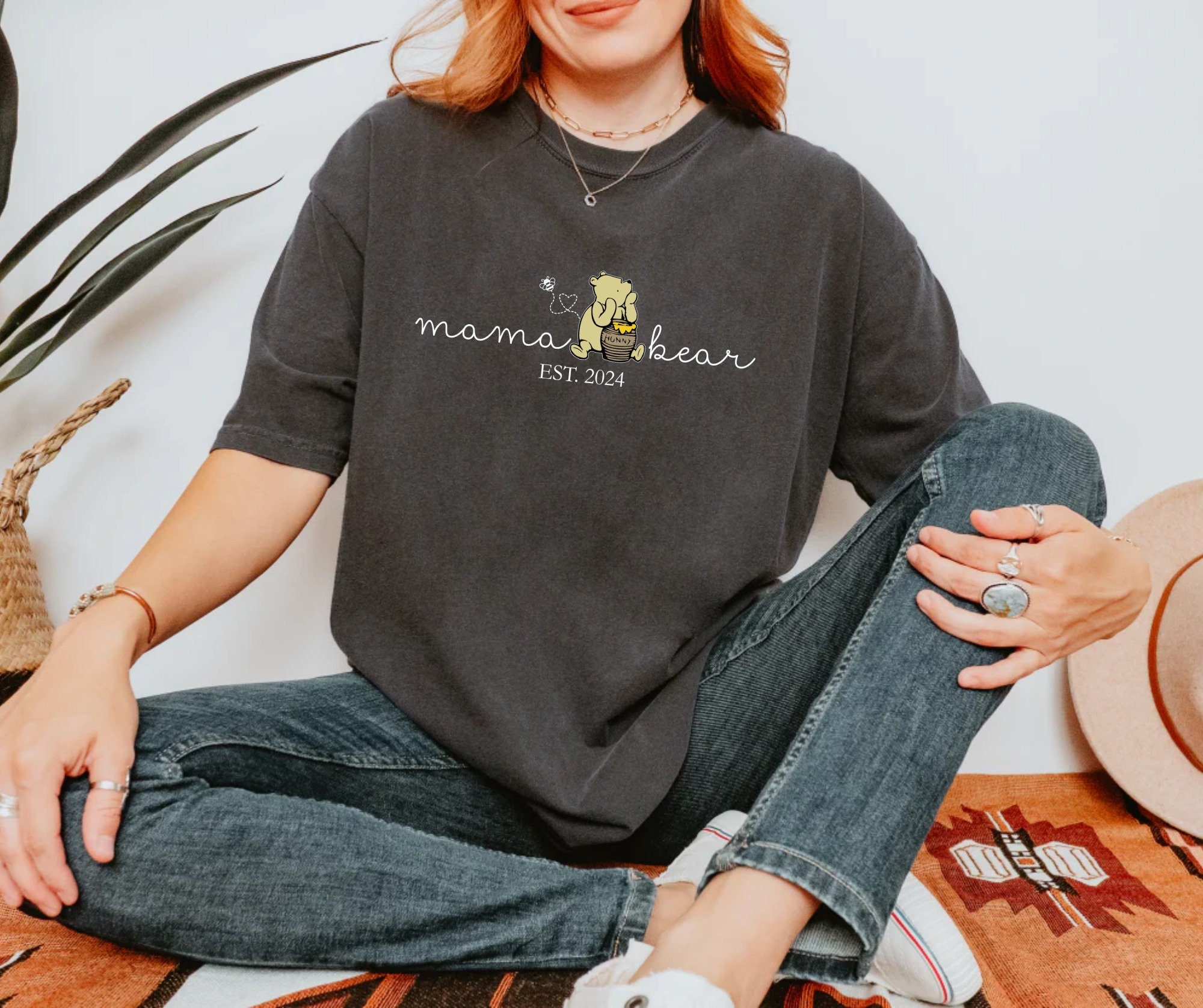 Mama Bear Winnie The Pooh Shirt, Mom Shirt, Mama Shirt, Mother's Day Shirt, Shirt For Mom