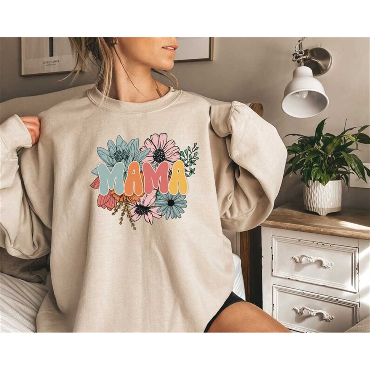 Mama Flowers Shirt, Mom Shirt, Mama Shirt, Mother's Day Shirt, Shirt For Mom