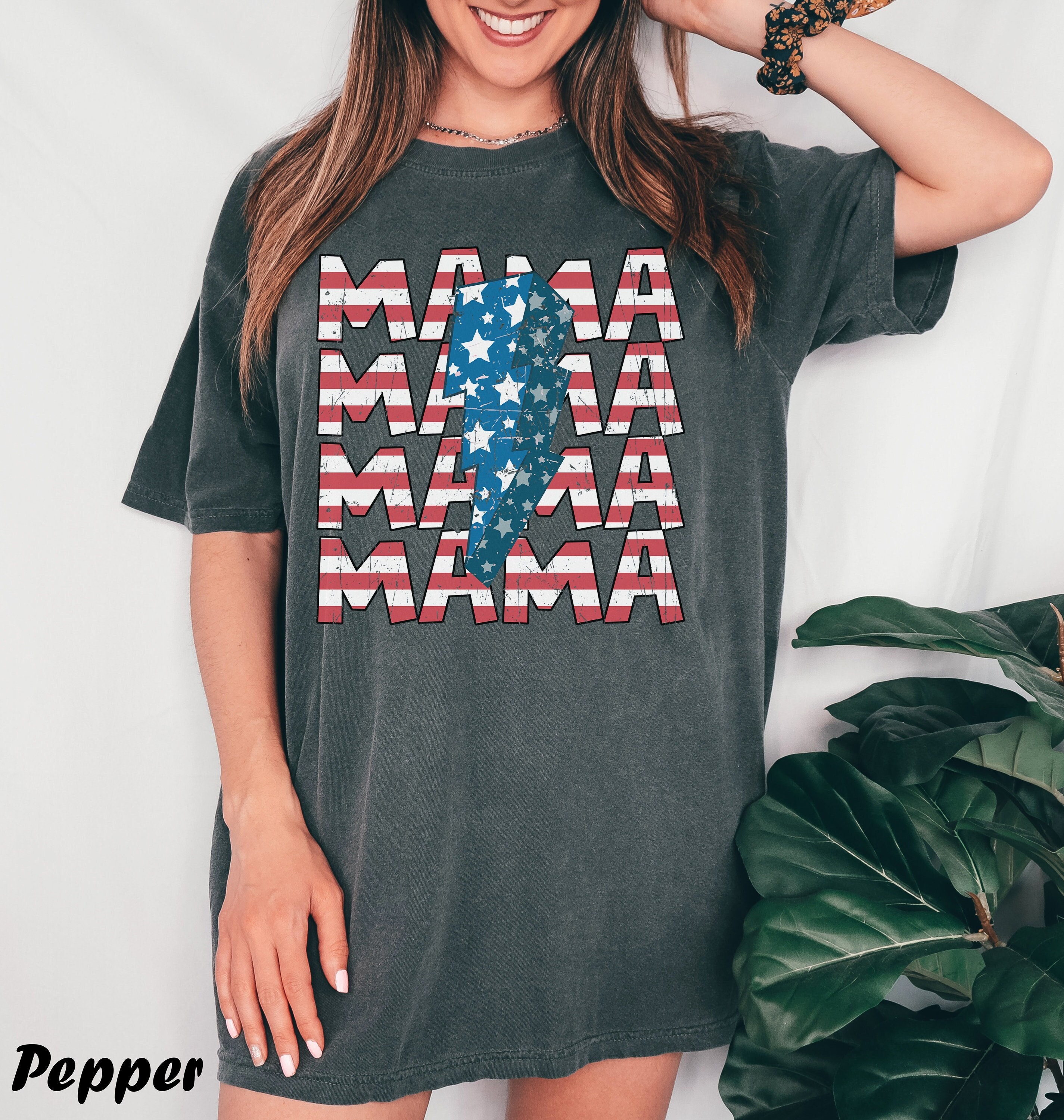 Mama Fourth Of July Shirt, Mom Shirt, Mama Shirt, Mother's Day Shirt