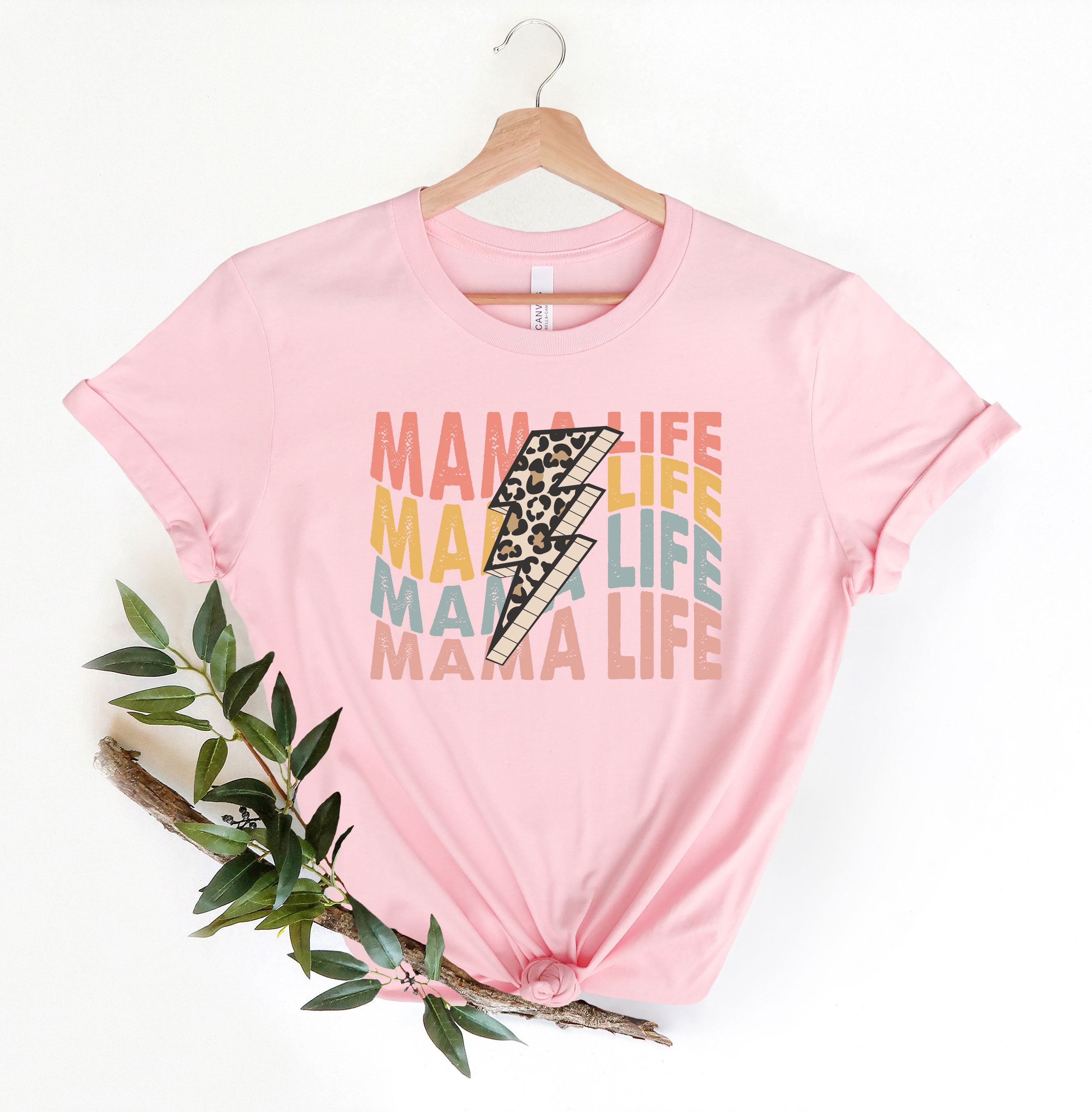 Mama Life Shirt, Leopard Mama Shirt, Mom Shirt, Mama Shirt, Mother's Day Shirt, Shirt For Mom