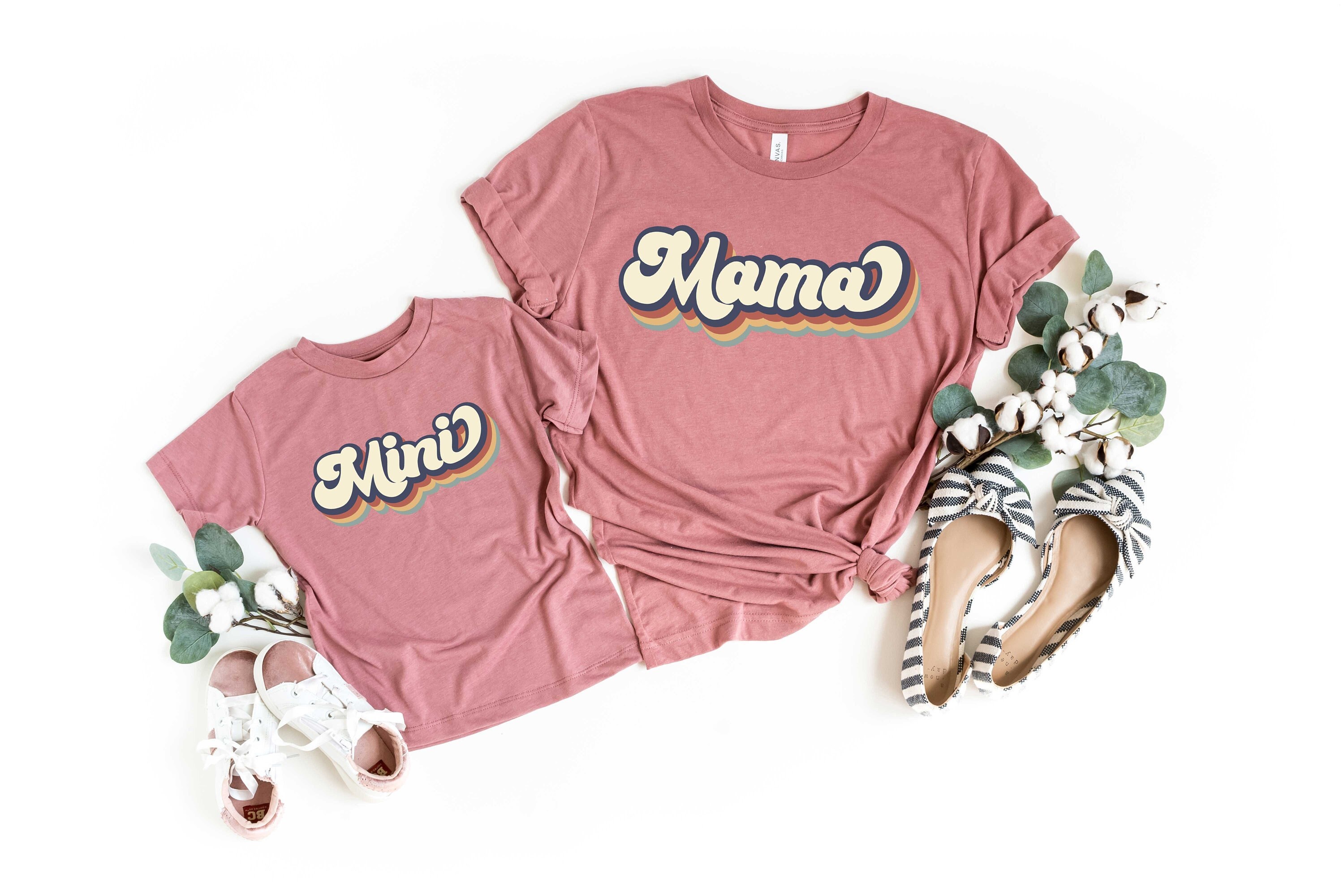 Mama Mini T-Shirt, Mom Shirt, Mama Shirt, Premium Shirt 2