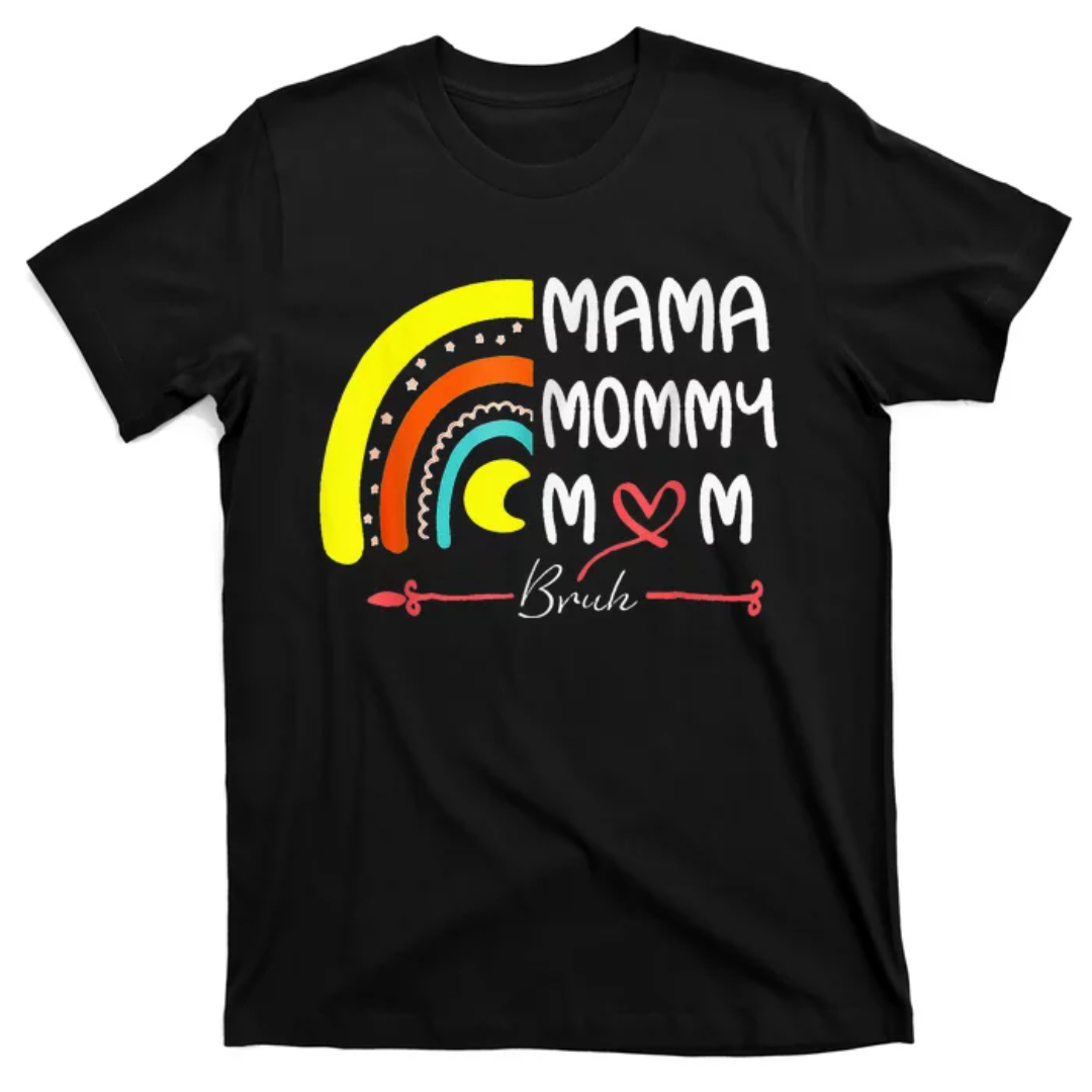 Mama Mom Bruh Mother Mommy Mothers Day Gifts Shirt, Mom Shirt, Mama T- Shirt, Premium Shirt