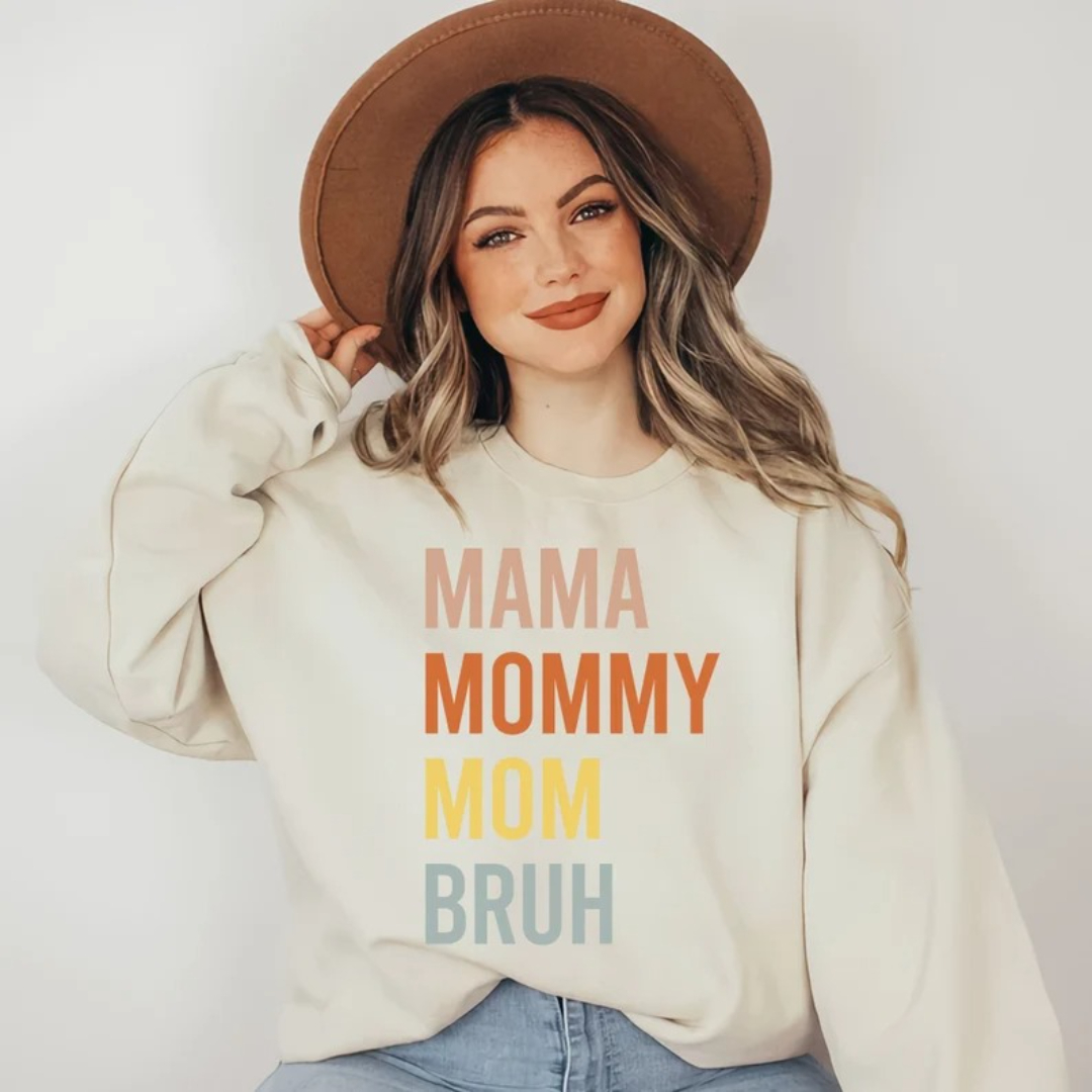 Mama Mommy Mom Bruh T-Shirt, Mom Shirt, Mama Shirt,