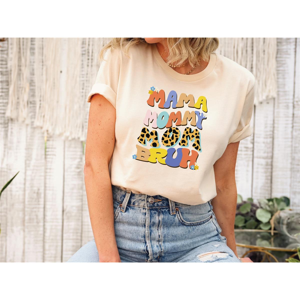 Mama Mommy Mom Bruh T-Shirt, Mom Shirt, Mama Shirt, Premium Shirt, Mother'S Day Shirt