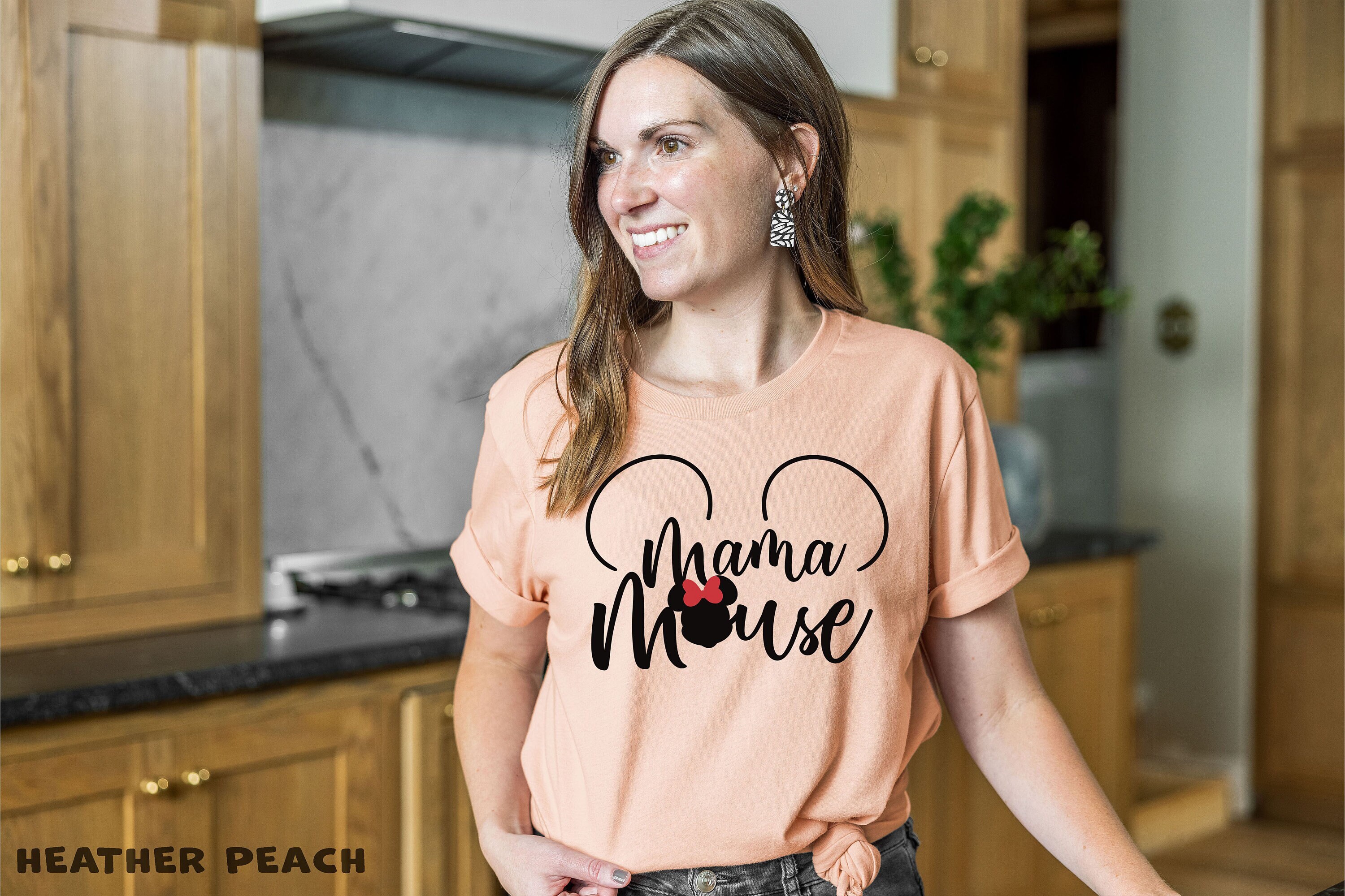 Mama Mouse Soft Cotton Shirt, Mom Shirt, Mama T- Shirt, Premium Shirt