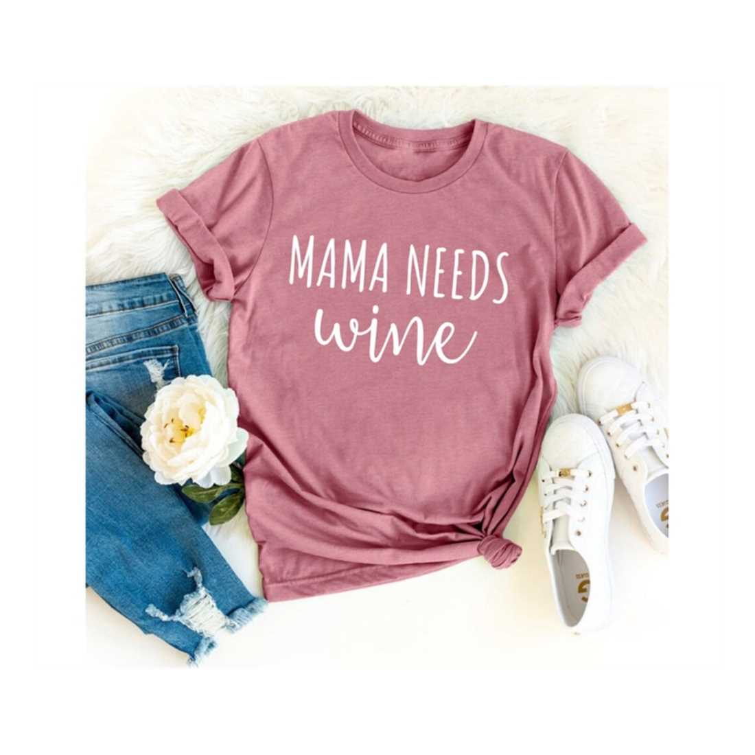 Mama Needs Wine Mothers Day Gift Shirt, Mom Shirt, Mama Shirt, Premium Shirt 11