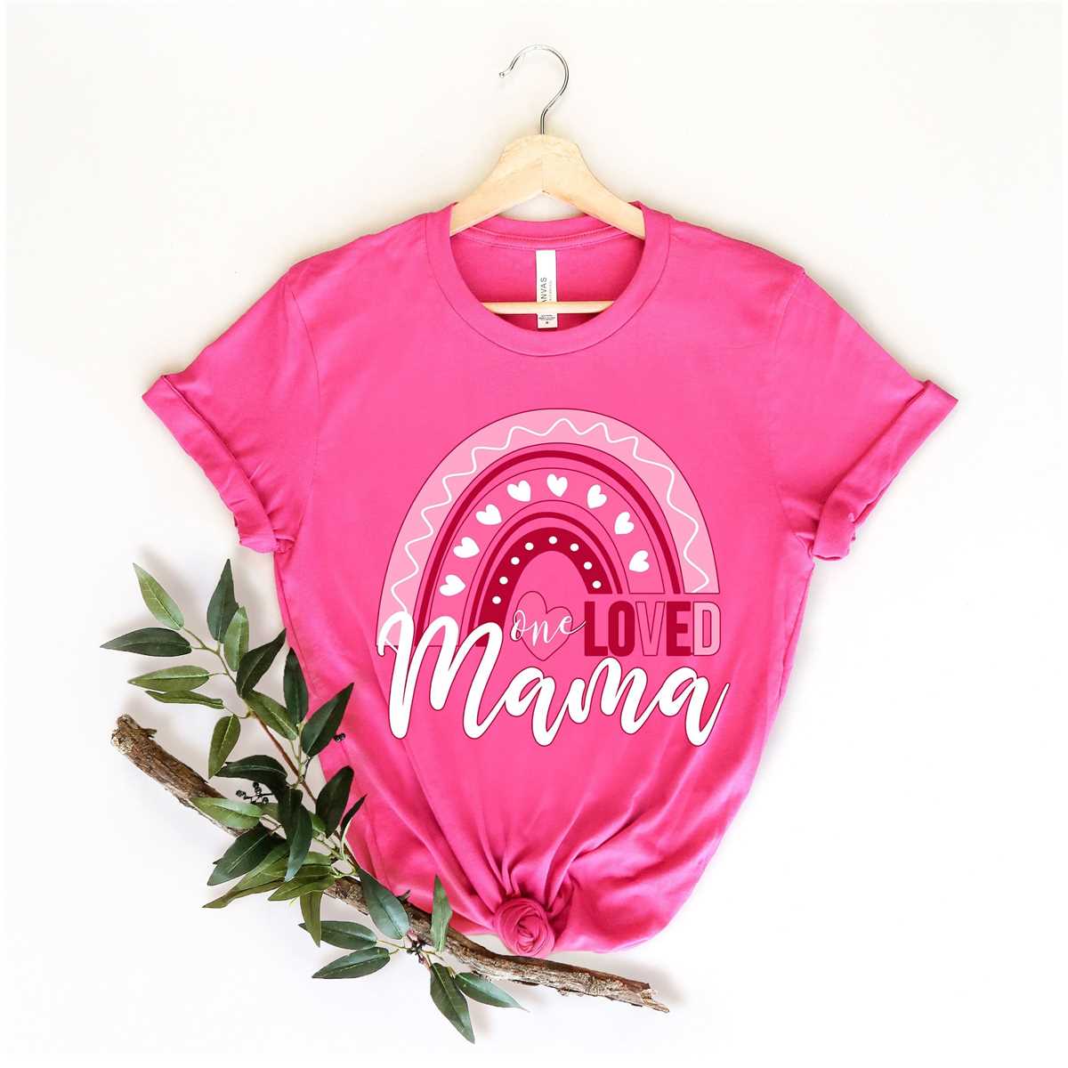 Mama Rainbow Shirt, Mom Shirt, Mama T- Shirt, Premium Shirt