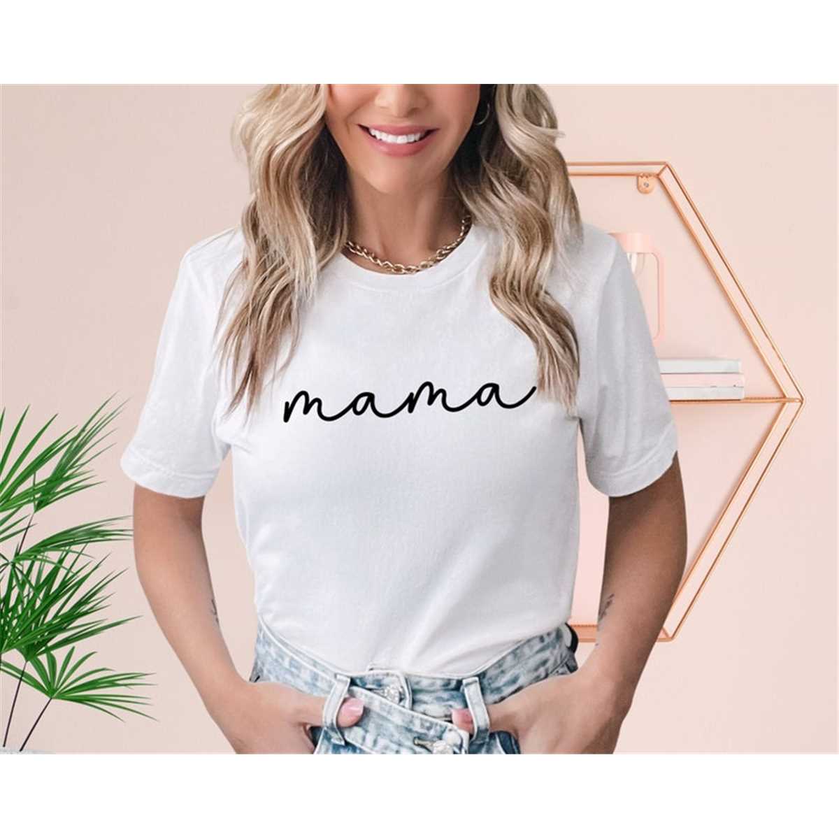 Mama Script Shirt, Mom Shirt, Mama Shirt, Mother's Day Shirt, Shirt For Mom