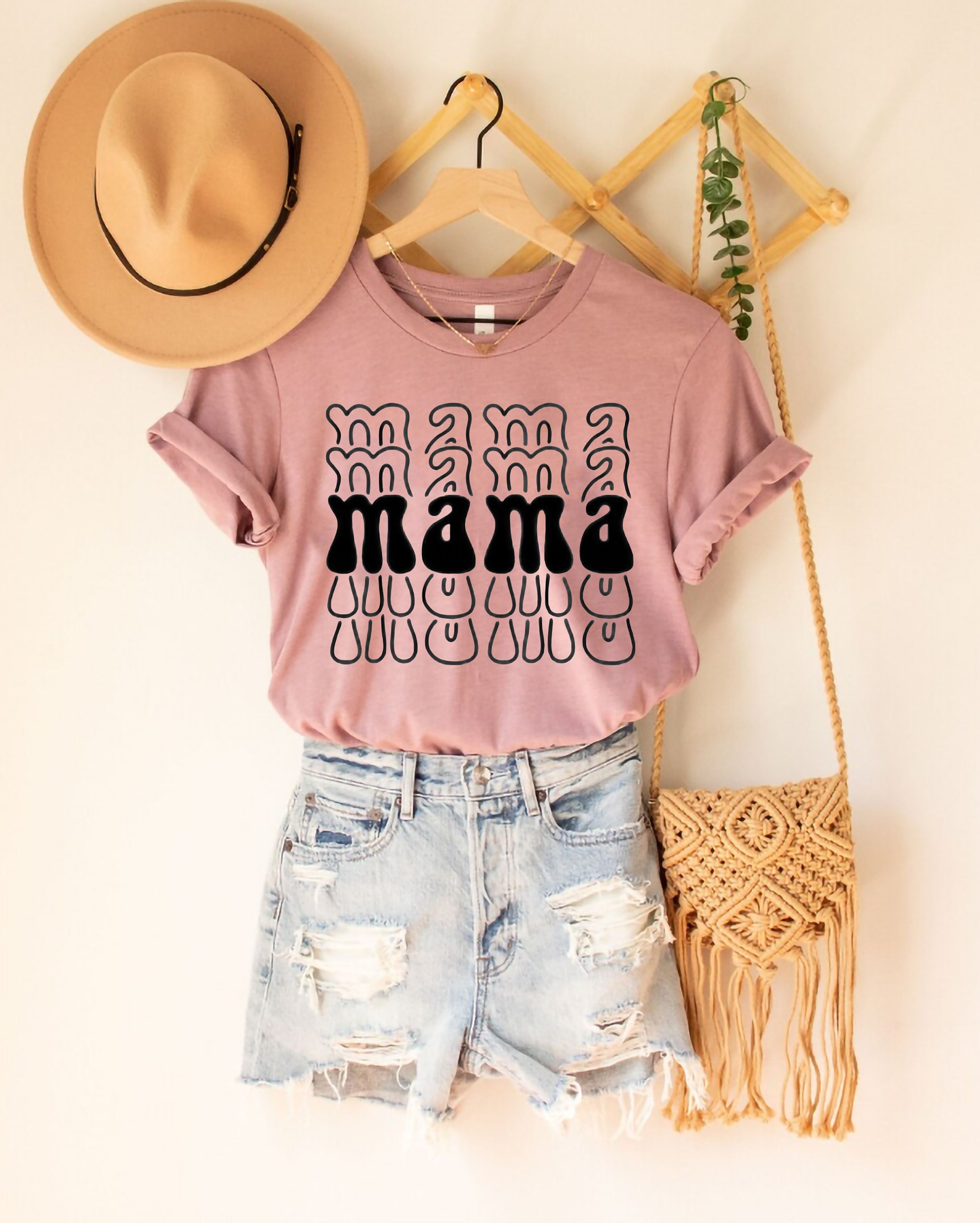 Mama Shirt For Mothers Day Shirt, Mom Shirt, Mama Shirt, Premium Shirt 21