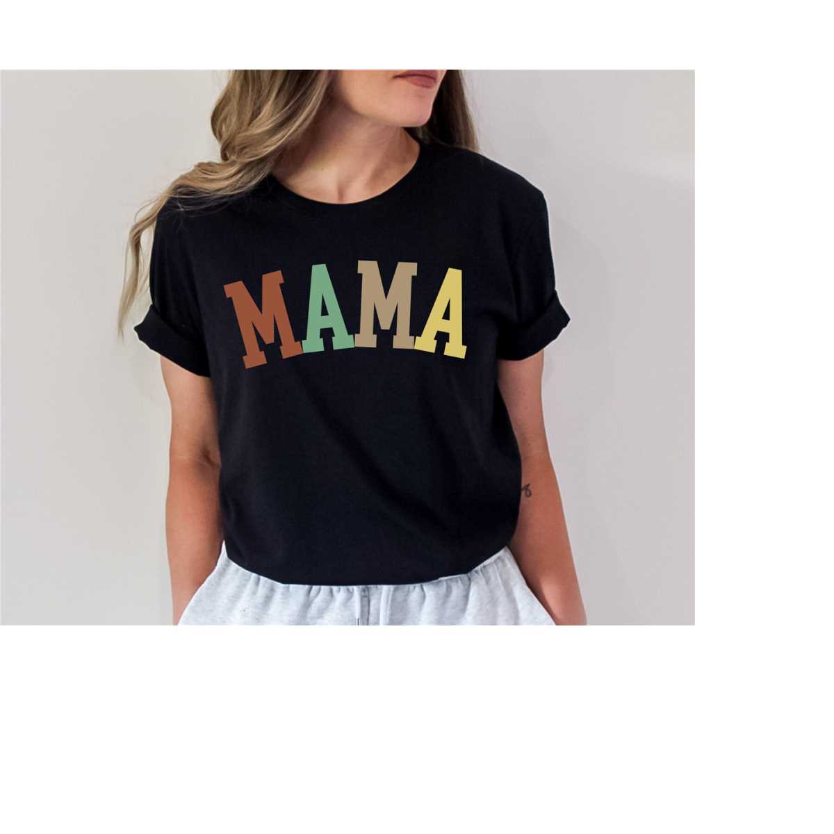 Mama Shirt, Mom Shirt, Mama Shirt, Premium Shirt Design 14