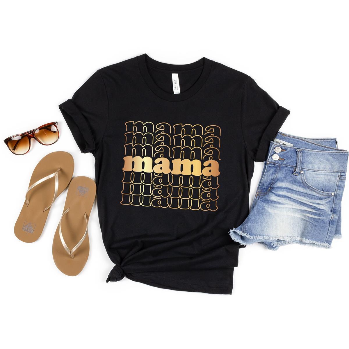 Mama Shirt, Mom Shirt, Mama T- Shirt,, Mother'S Day Gift