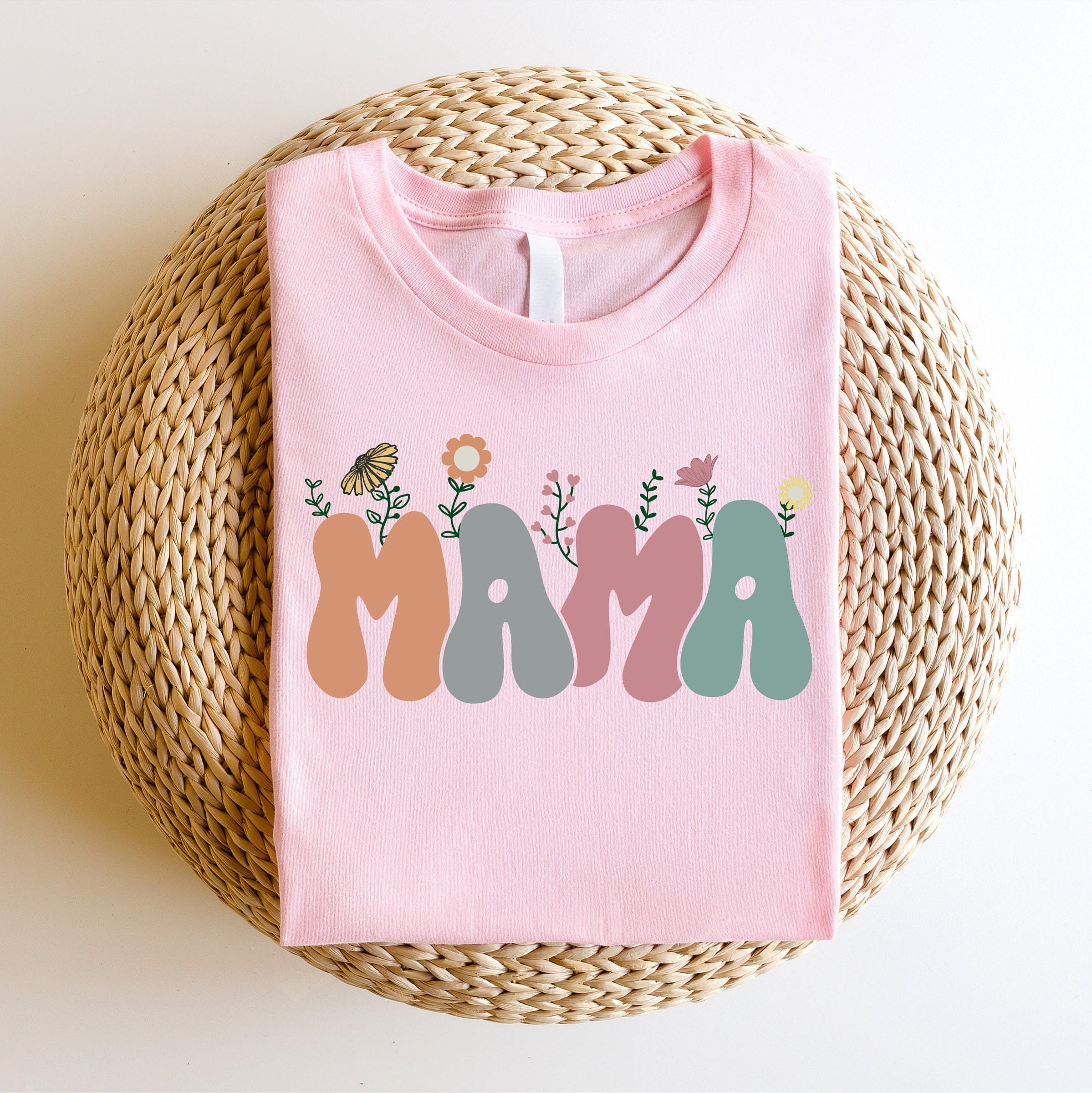 Mama Shirt, Mom Shirt, Mama Tee, Grandma Tee,Mother'S Day Gift