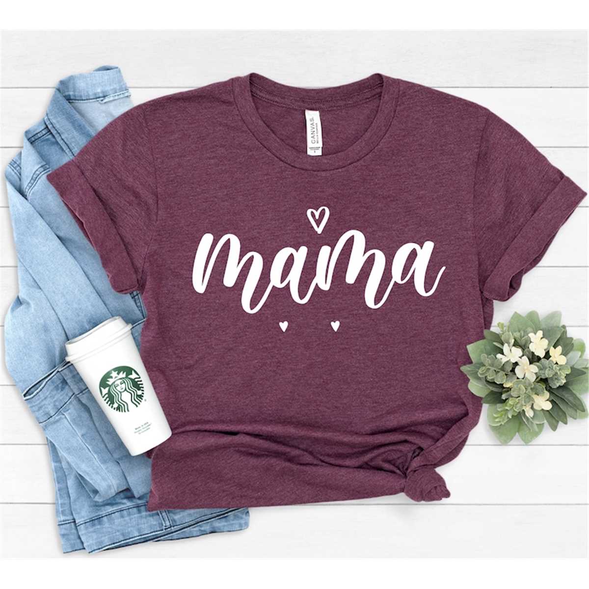 Mama Shirt, Mom Shirt, Premium Shirt 28