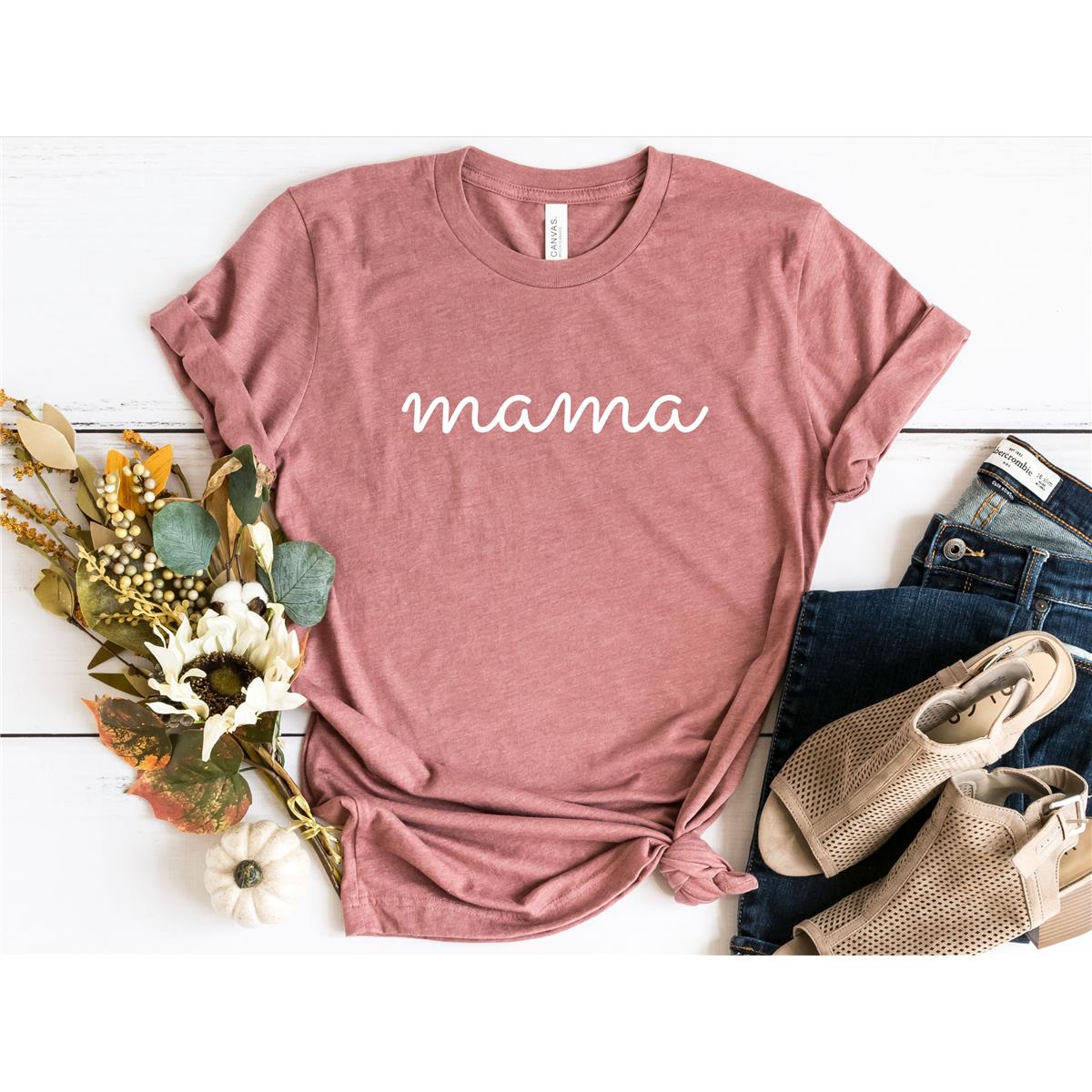 Mama T-Shirt, Mom Shirt, Mama Shirt, Shirt For Mom Premium Shirt