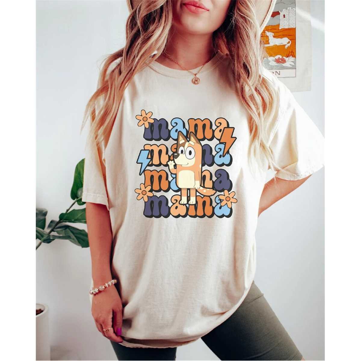 Mama X4 Chili TT-Shirt, Mom Shirt, Mama T- Shirt, Premium Shirt