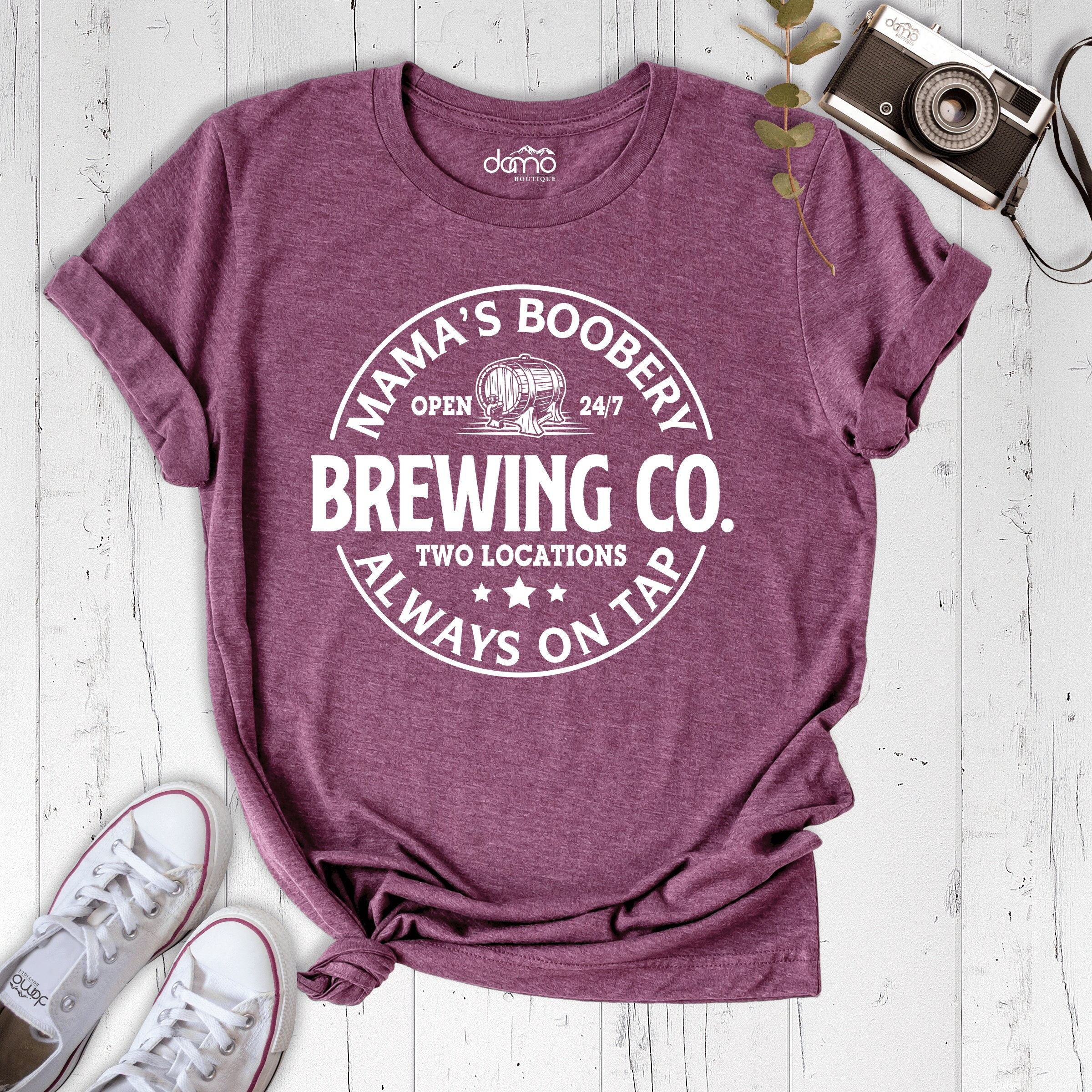 Mamas Boobery Brewing Co Shirt, Mom Shirt, Mama Shirt, Mother's Day Shirt, Shirt For Mom